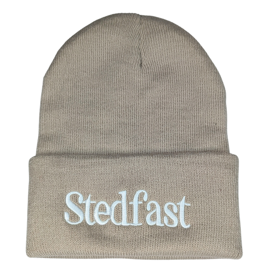 Cream Stedfast Beanie